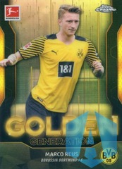 2021-22 Chrome Bundesliga Golden Generation #GG-MR Marco Reus